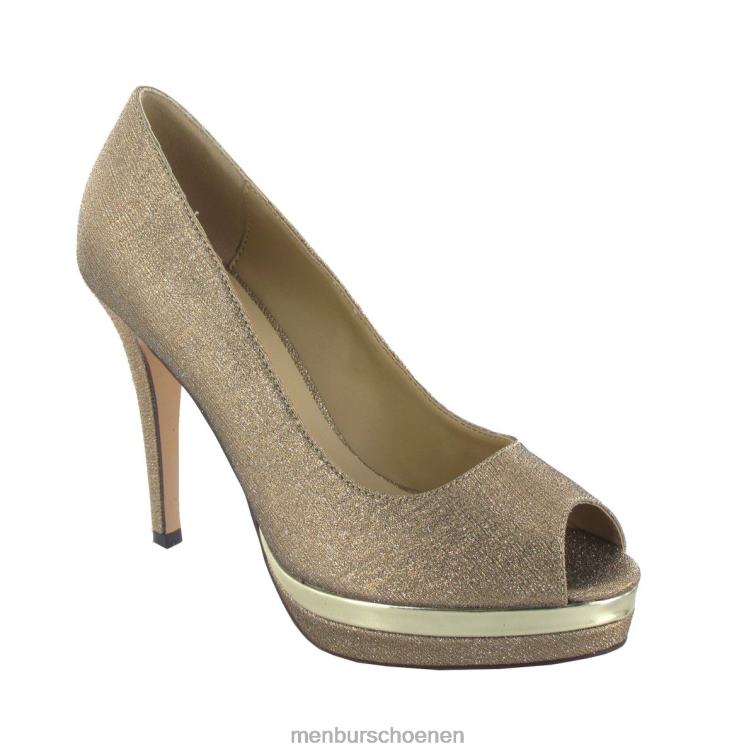 beige hoge hakken 64N063803 de almendral vrouwen Menbur
