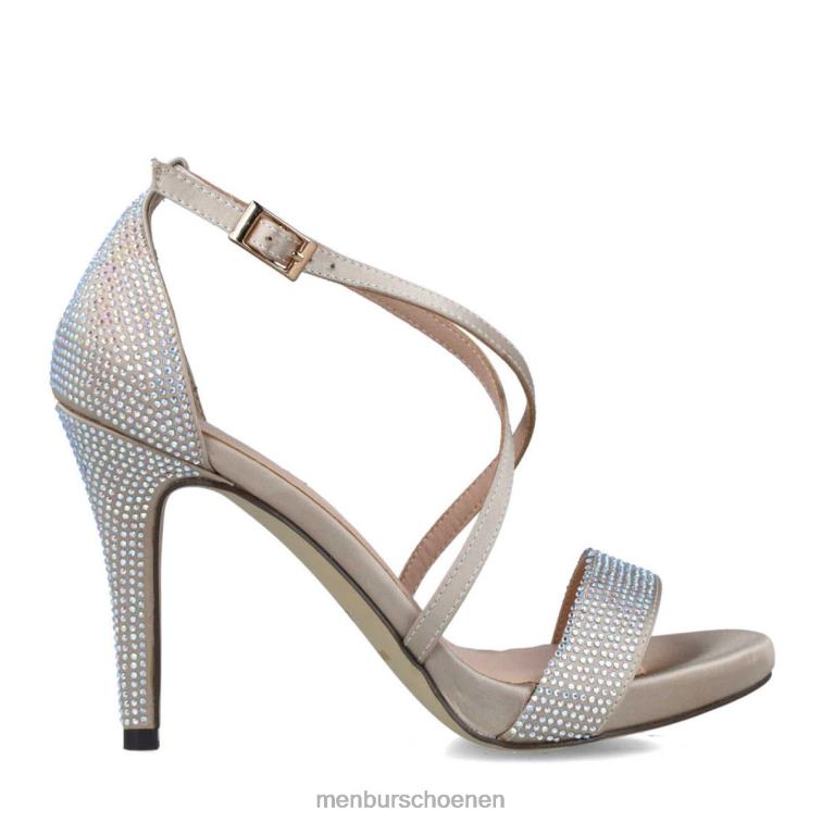 beige hoge hakken 64N063833 gaspeita vrouwen Menbur