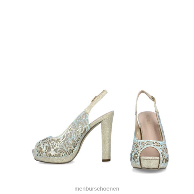 beige hoge hakken 64N064054 balanello vrouwen Menbur