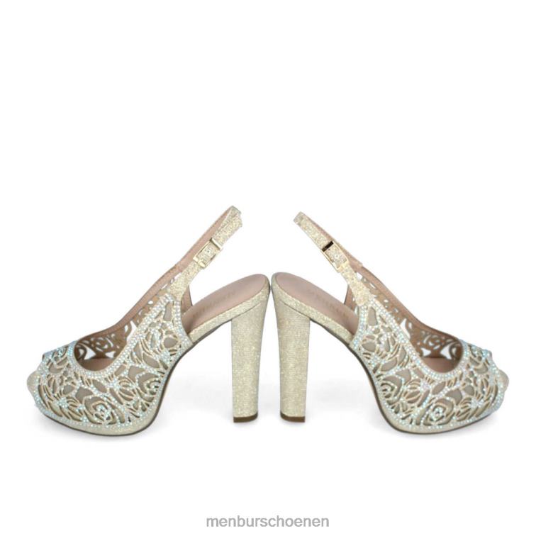 beige hoge hakken 64N064054 balanello vrouwen Menbur