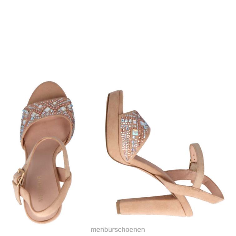 beige hoge hakken 64N064156 Baone vrouwen Menbur