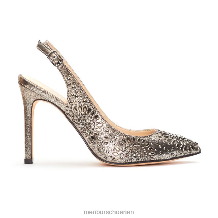 beige hoge hakken 64N064356 genari vrouwen Menbur