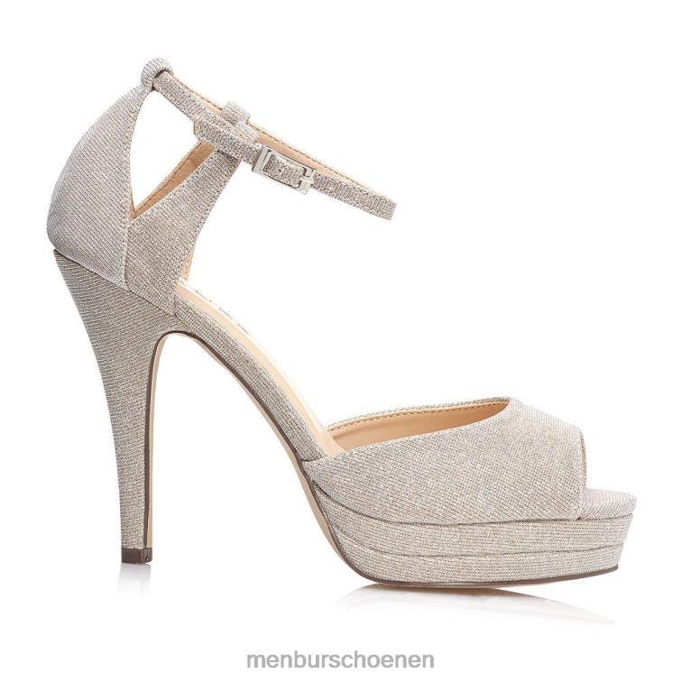 beige hoge hakken 64N064499 chambonières vrouwen Menbur