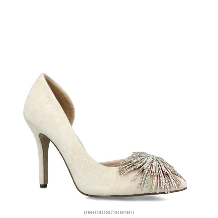 beige hoge hakken 64N064586 hedera vrouwen Menbur