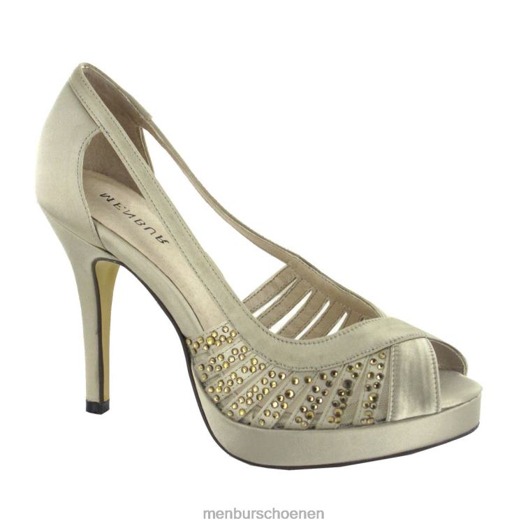 beige hoge hakken 64N064703 cotilfar vrouwen Menbur