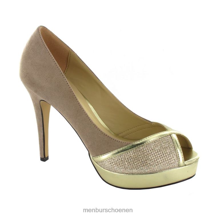 beige hoge hakken 64N064713 almedinilla vrouwen Menbur