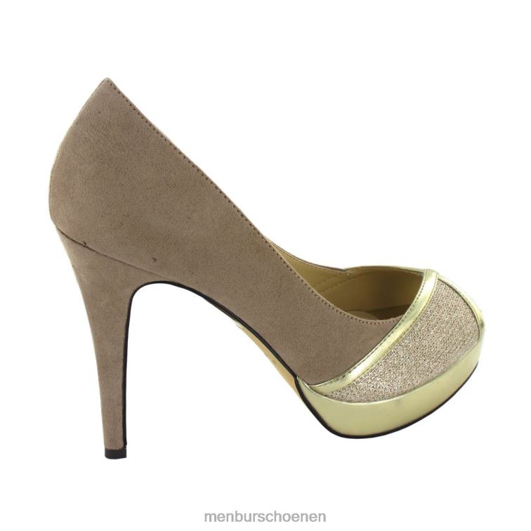 beige hoge hakken 64N064713 almedinilla vrouwen Menbur