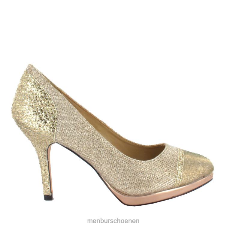 beige hoge hakken 64N064737 molaren vrouwen Menbur