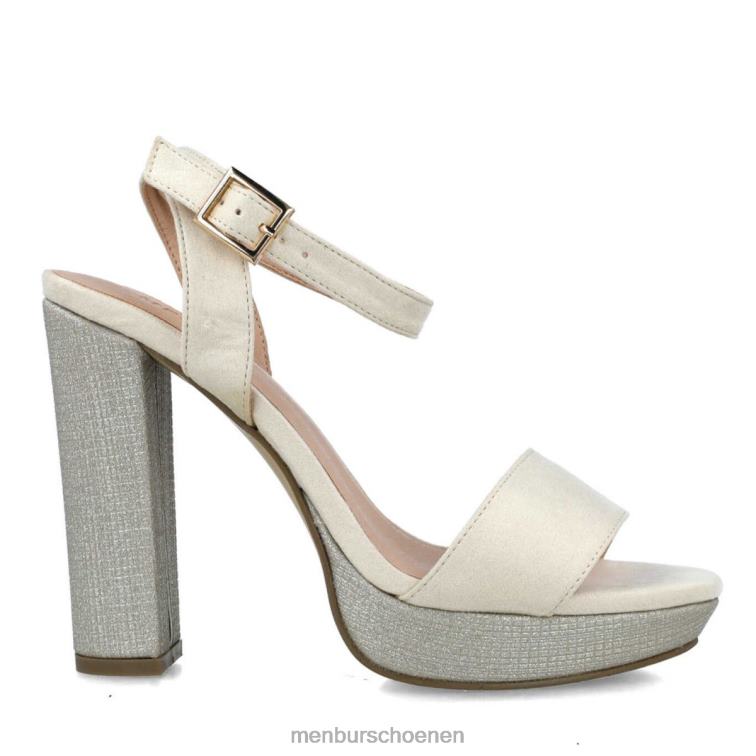 beige hoge hakken 64N064877 meer vrouwen Menbur