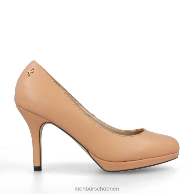 beige hoge hakken 64N065160 taberno vrouwen Menbur