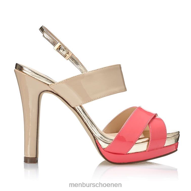 beige hoge hakken 64N065172 Siria vrouwen Menbur