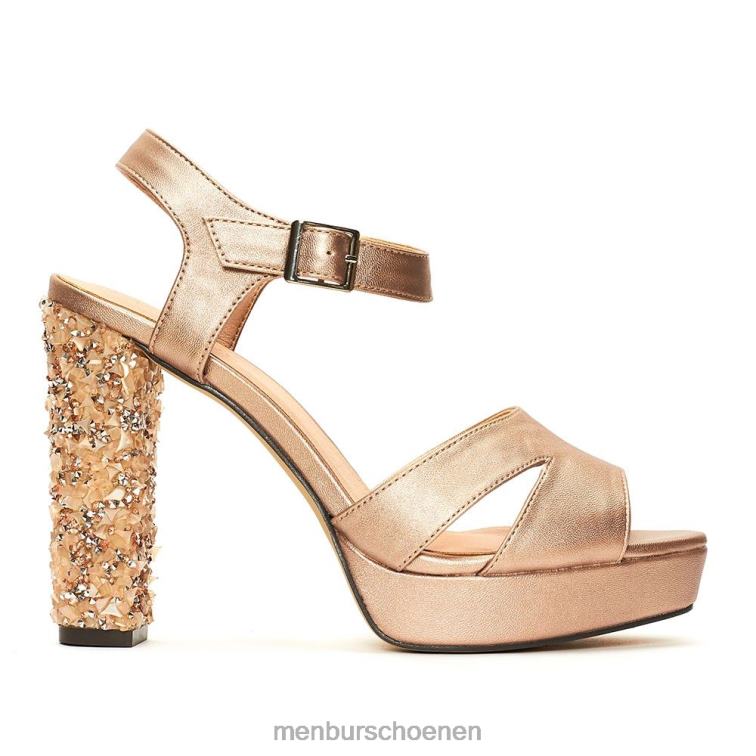 beige hoge hakken 64N065205 teana vrouwen Menbur