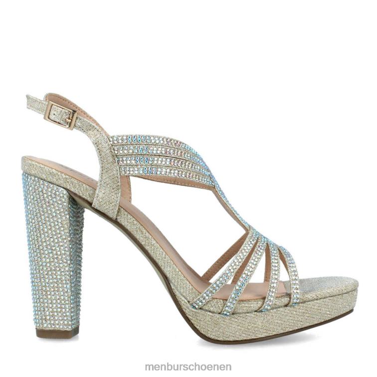 beige hoge hakken 64N06879 ans vrouwen Menbur