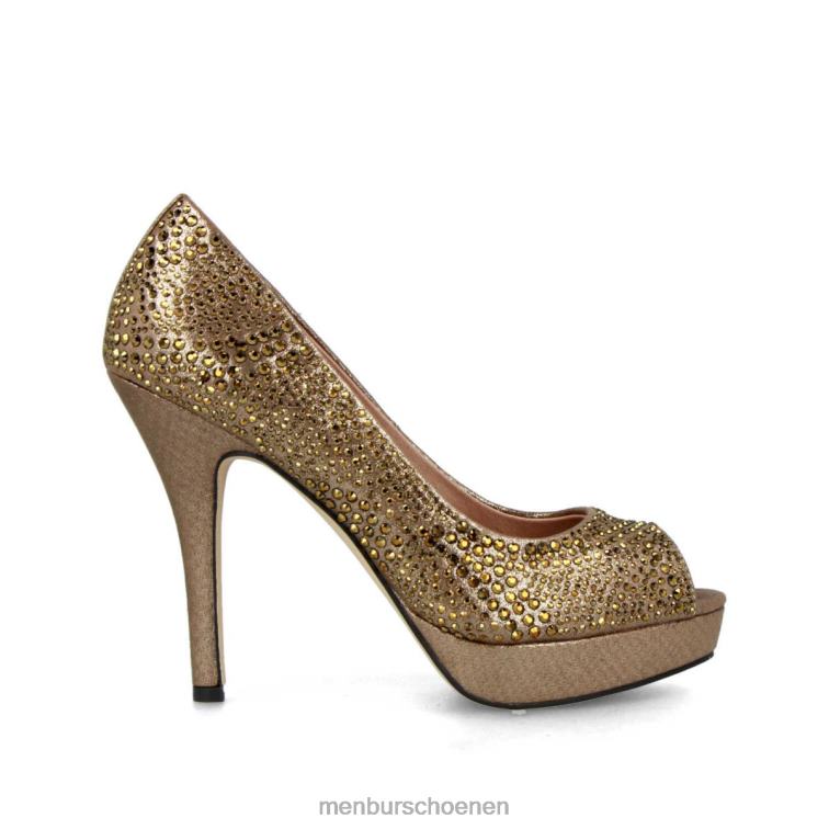 bronzen hoge hakken 64N064113 cavallini vrouwen Menbur