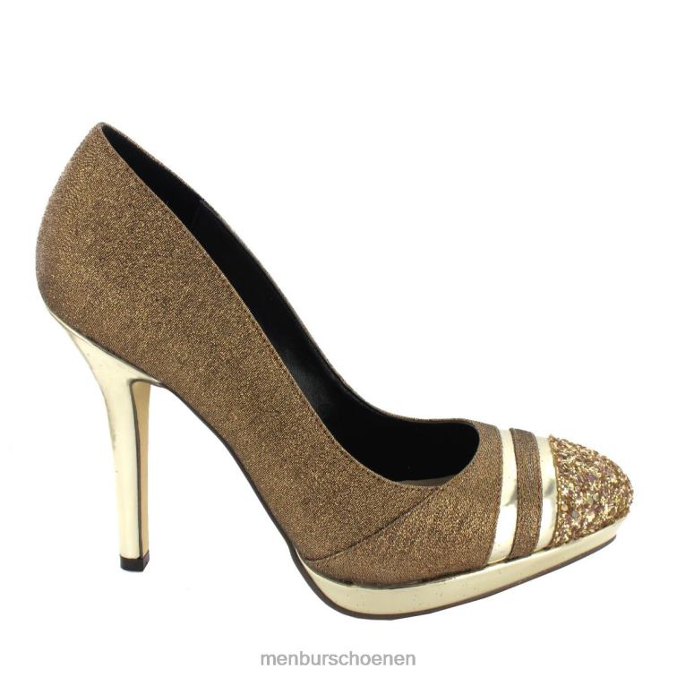 bronzen hoge hakken 64N064731 rozen vrouwen Menbur