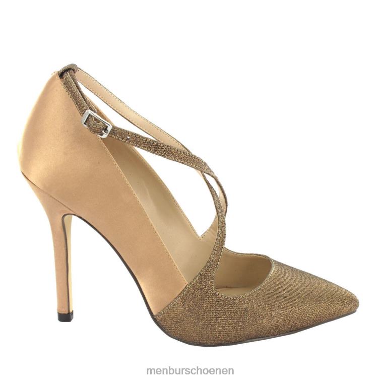 bronzen hoge hakken 64N064735 estepa vrouwen Menbur