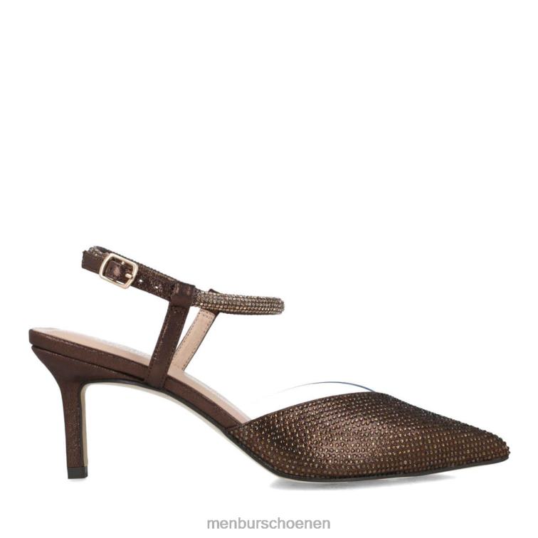 bronzen hoge hakken 64N065034 aequitas vrouwen Menbur