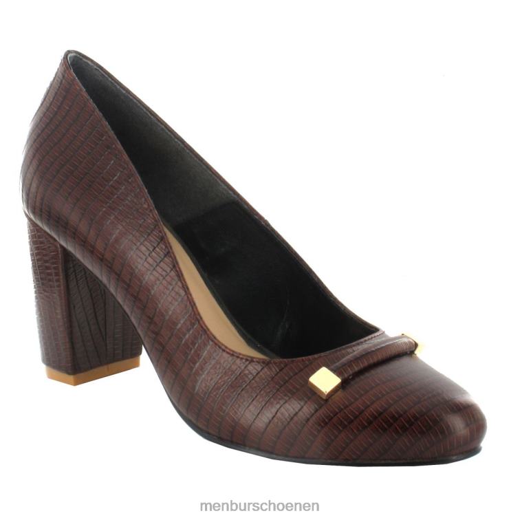 bruin hoge hakken 64N061103 tacina vrouwen Menbur