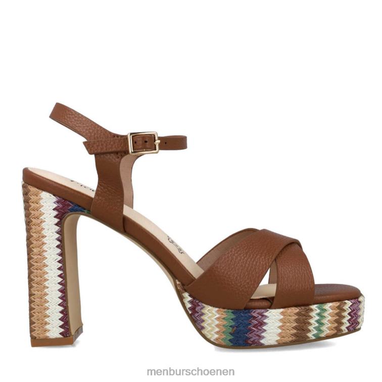 bruin hoge hakken 64N061262 Caliope vrouwen Menbur
