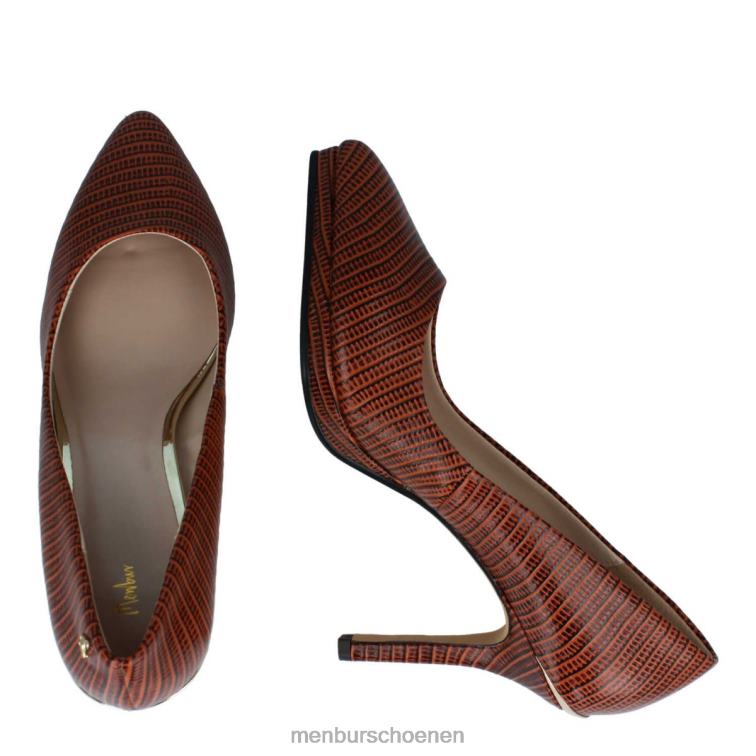 bruin hoge hakken 64N061326 turano vrouwen Menbur