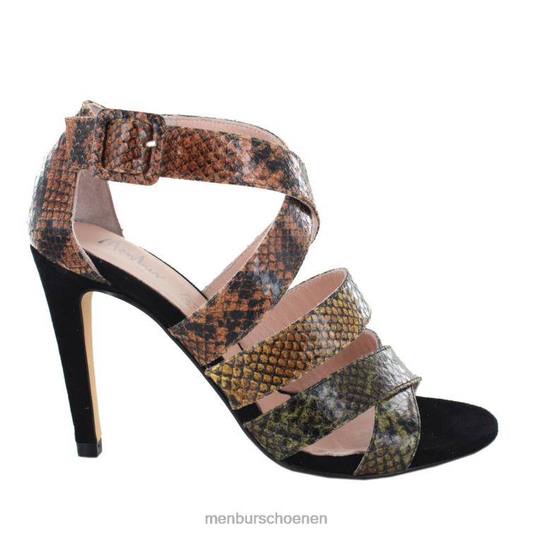 bruin hoge hakken 64N061431 mincio vrouwen Menbur