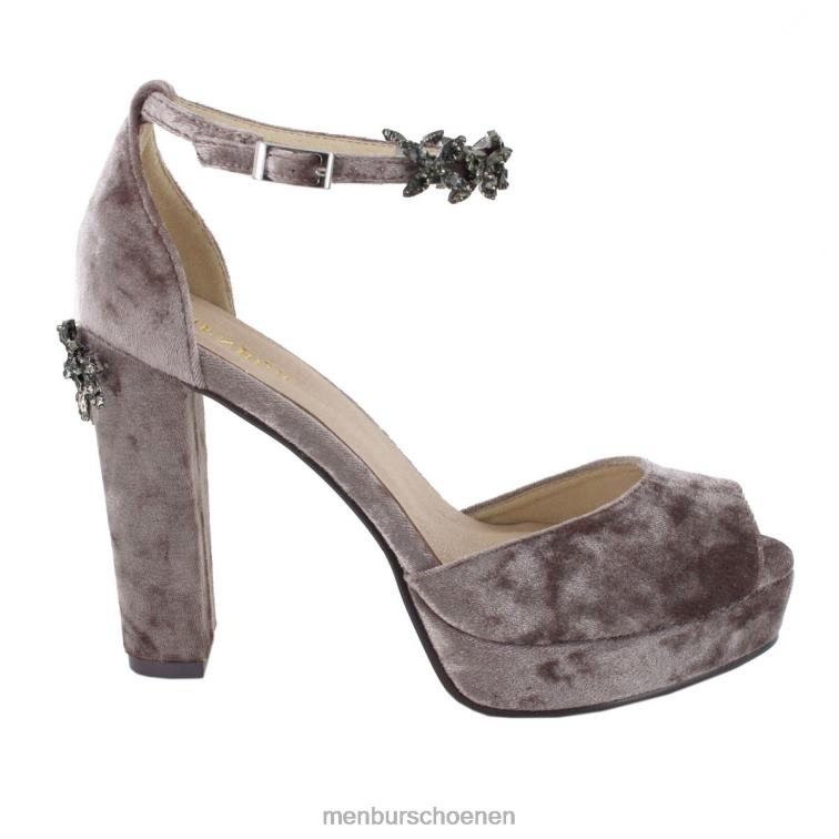 bruin hoge hakken 64N064558 Melizzano vrouwen Menbur