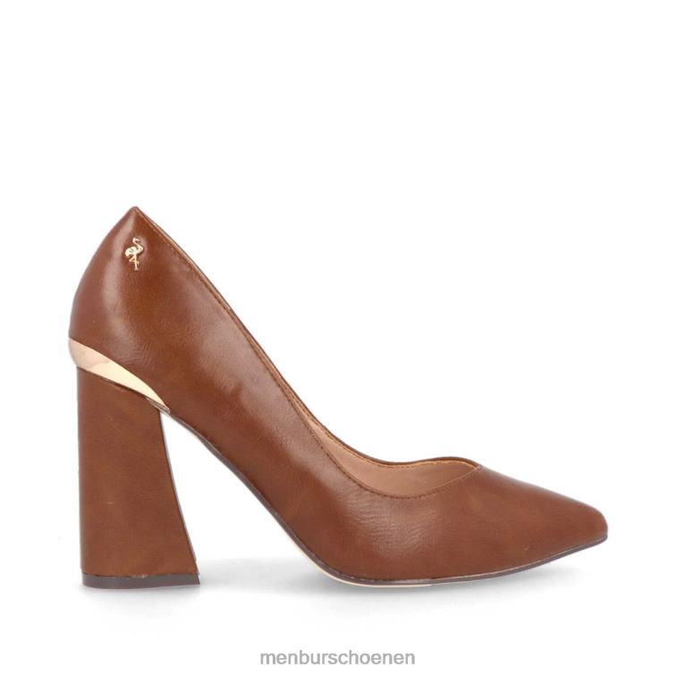 bruin hoge hakken 64N065009 Carlo vrouwen Menbur