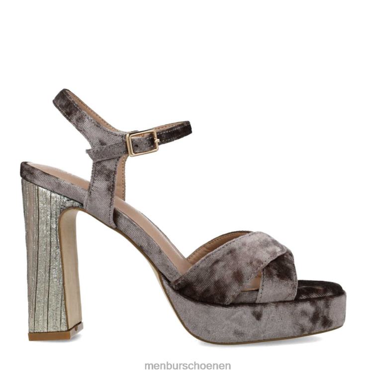 bruin hoge hakken 64N065023 nuummita vrouwen Menbur