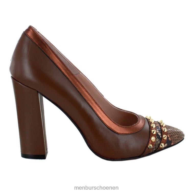 bruin hoge hakken 64N065271 vaglia vrouwen Menbur