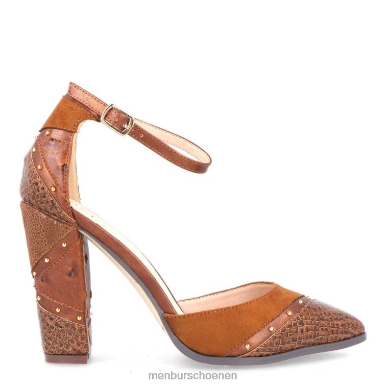 bruin hoge hakken 64N065300 camburzano vrouwen Menbur