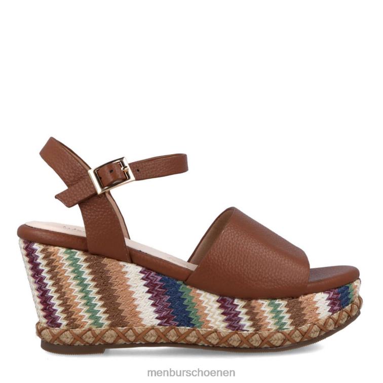 bruin hoge hakken 64N065426 Caliope vrouwen Menbur