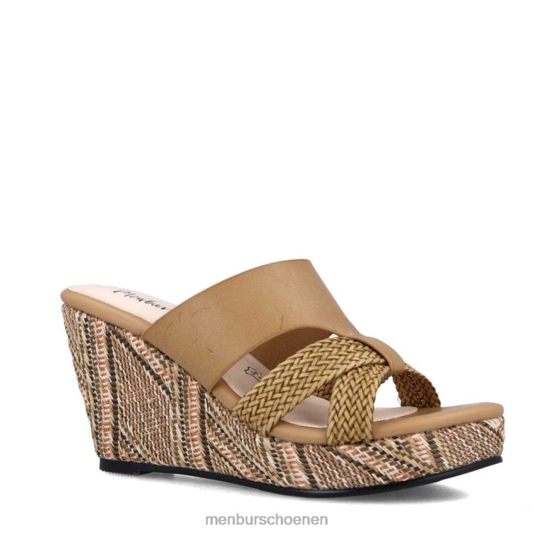 bruin hoge hakken 64N065428 verzaglia vrouwen Menbur