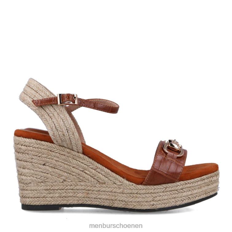 bruin hoge hakken 64N065488 efeso vrouwen Menbur