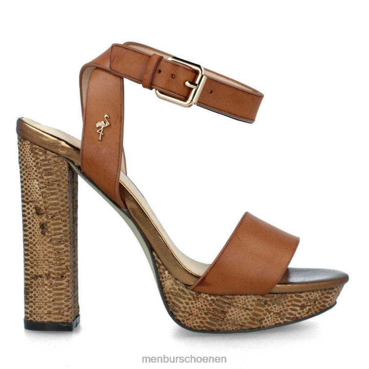 bruin hoge hakken 64N06866 Brescello vrouwen Menbur