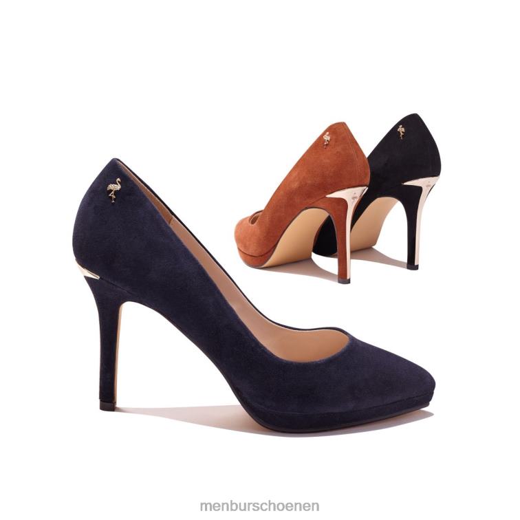 donkerblauw hoge hakken 64N061098 topino vrouwen Menbur
