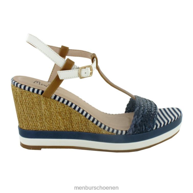 donkerblauw hoge hakken 64N061377 adelano vrouwen Menbur