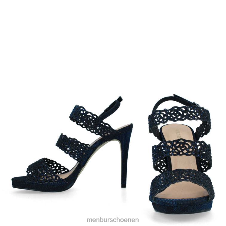 donkerblauw hoge hakken 64N064168 volturino vrouwen Menbur