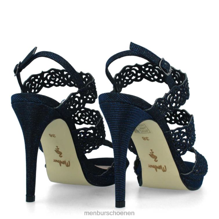 donkerblauw hoge hakken 64N064168 volturino vrouwen Menbur