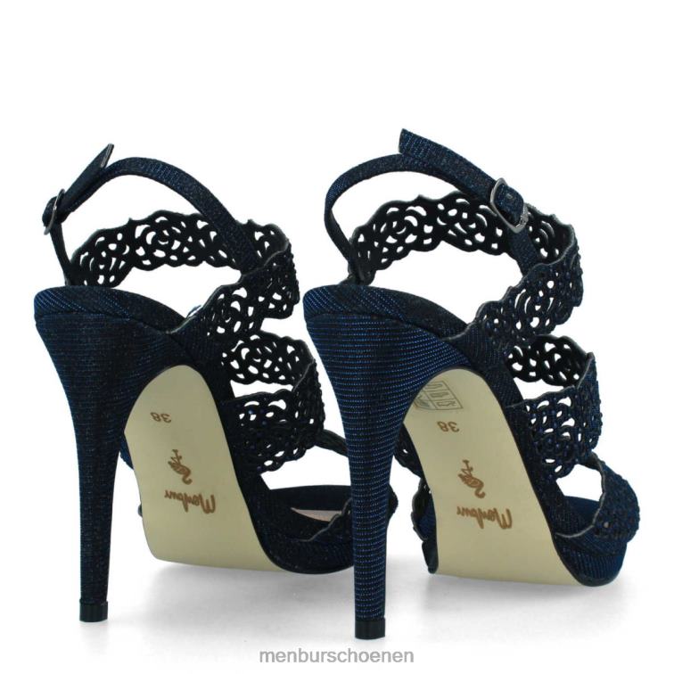 donkerblauw hoge hakken 64N064168 volturino vrouwen Menbur