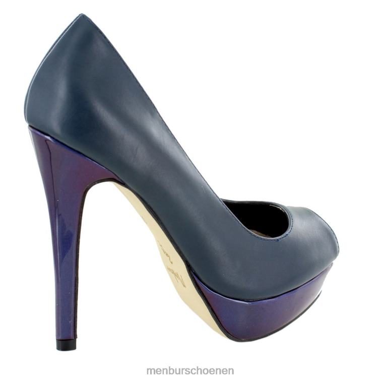 donkerblauw hoge hakken 64N064347 grotti vrouwen Menbur