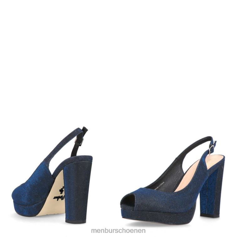 donkerblauw hoge hakken 64N064367 Rizzi vrouwen Menbur