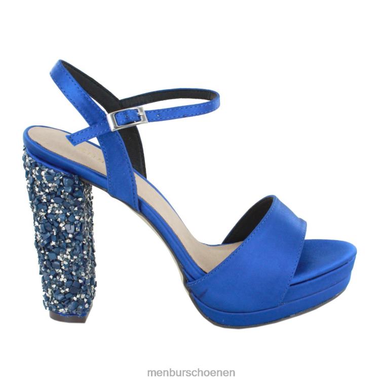 donkerblauw hoge hakken 64N064426 Venegono vrouwen Menbur