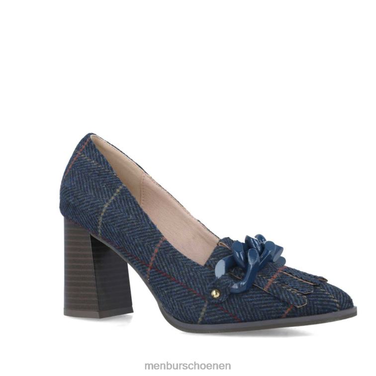 donkerblauw hoge hakken 64N064997 danburita vrouwen Menbur