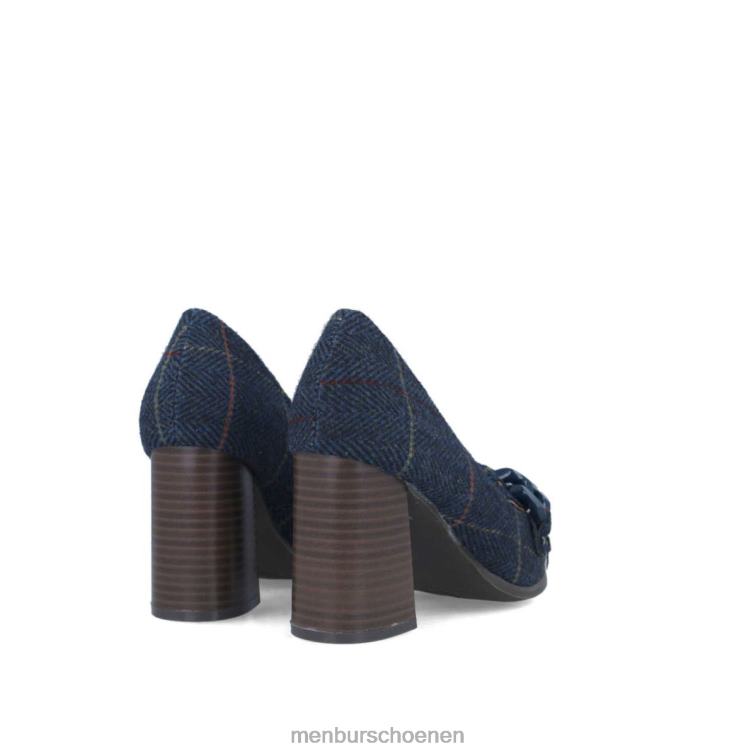 donkerblauw hoge hakken 64N064997 danburita vrouwen Menbur