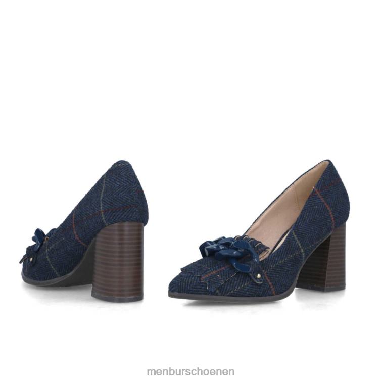 donkerblauw hoge hakken 64N064997 danburita vrouwen Menbur