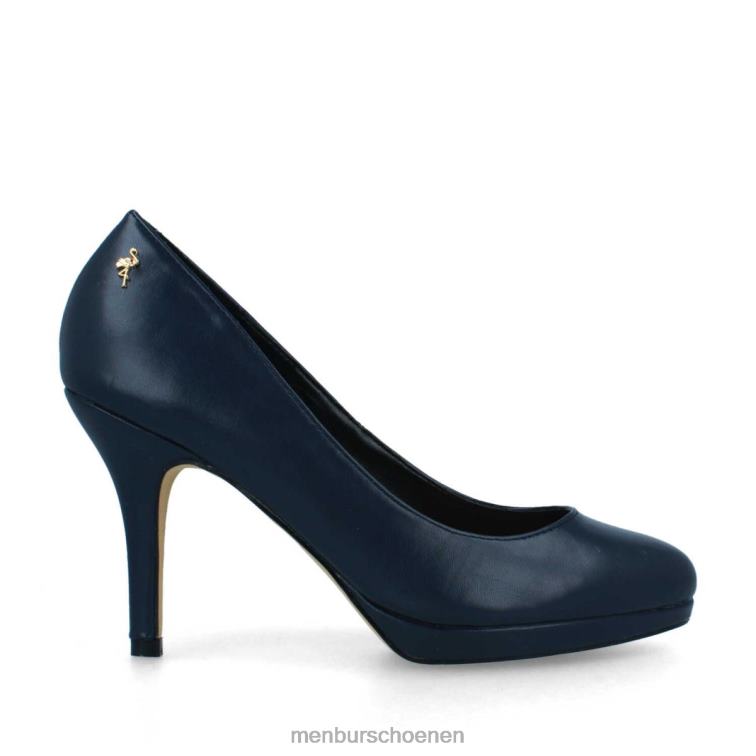 donkerblauw hoge hakken 64N065159 taberno vrouwen Menbur