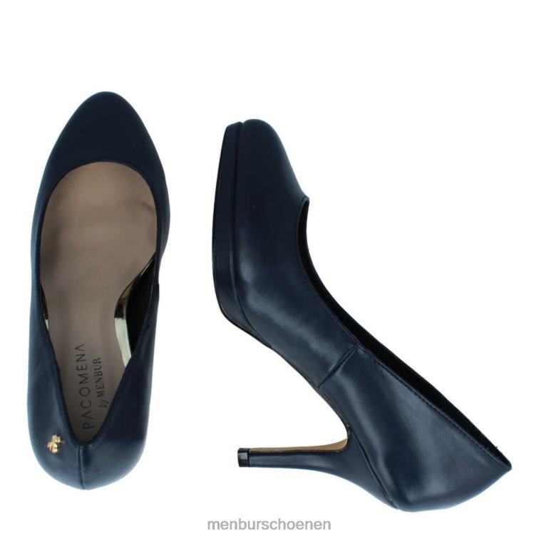 donkerblauw hoge hakken 64N065159 taberno vrouwen Menbur