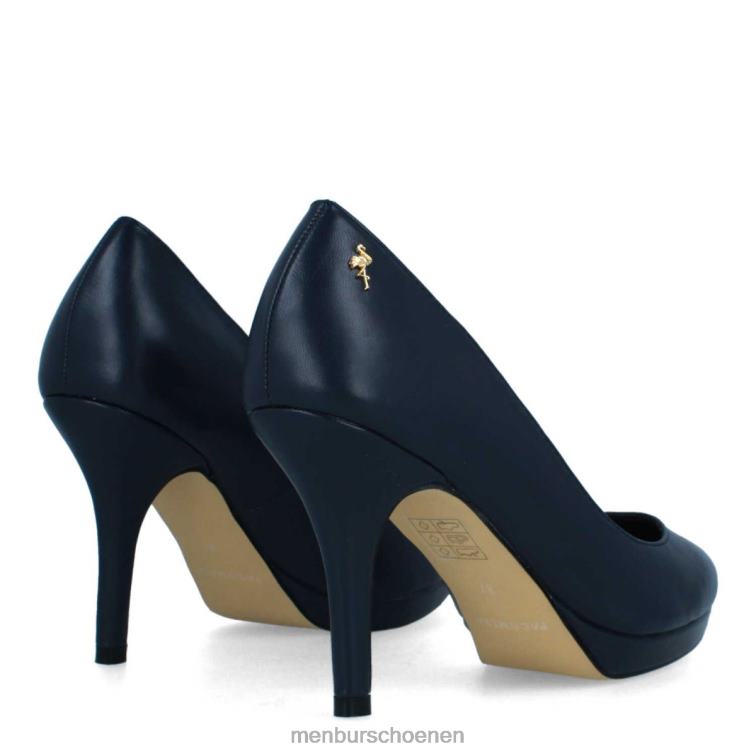 donkerblauw hoge hakken 64N065159 taberno vrouwen Menbur