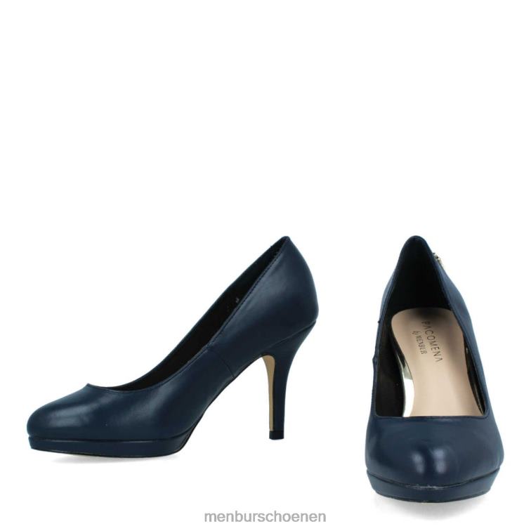 donkerblauw hoge hakken 64N065159 taberno vrouwen Menbur