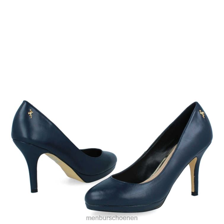 donkerblauw hoge hakken 64N065159 taberno vrouwen Menbur